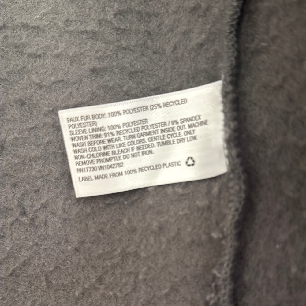 Goodfellow & Co Men's Gray Sherpa Jacket - Picture 4 of 6